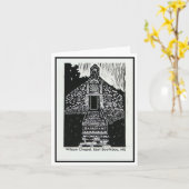 De Kapel Notecard van Wilson Kaart (Gele Bloem)