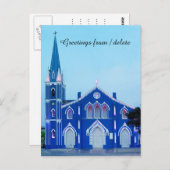 De kapel van Santa Barbara Briefkaart (Voorkant / Achterkant)