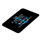 De kapitein heeft altijd gelijk en ik ben de kapit magneet (Linkerzijde)