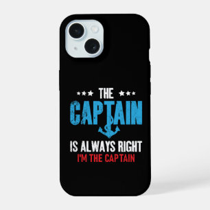De Kapitein Heeft Altijd Gelijk Ik Ben De Kapitein iPhone 15 Case