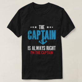 De Kapitein Heeft Altijd Gelijk Im De Kapitein T-shirt