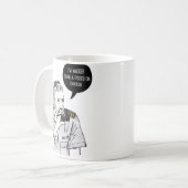 De kapitein koffiemok (Voorkant links)