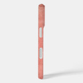 DE KAPITEIN LION LYING DOWN, Antiek roze, zwart Case-Mate iPhone Case (Achterkant / Rechts)
