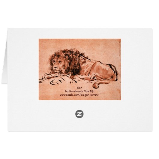 DE KAPITEIN LION LYING DOWN, Roze zwart (Achterkant Horizontaal)