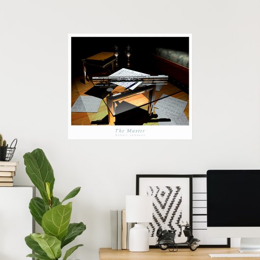 De kapitein poster (Thuiskantoor)