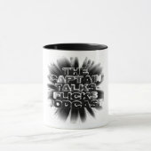 De kapitein praat fliks Podcast (geheim deksel) Mok (Midden)