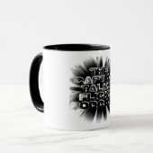 De kapitein praat fliks Podcast (geheim deksel) Mok (Voorkant links)