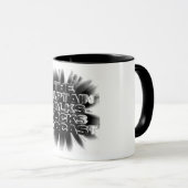 De kapitein praat fliks Podcast (geheim deksel) Mok (Voorkant rechts)