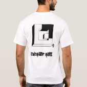 De kapitein t-shirt (Achterkant)