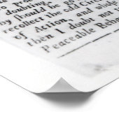 De kapitein van de Mobs Declaration Poster (Hoek)