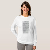 De kapitein van de Mobs Declaration T-shirt (Voorkant volledig)