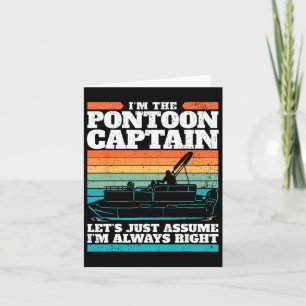 De kapitein van de pontonboot heeft altijd gelijk  kaart