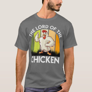 De kapitein van de vleeskuikenboer Farmer Chicken T-shirt