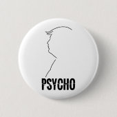 De kapitein van het hek ronde button 5,7 cm (Voorkant)