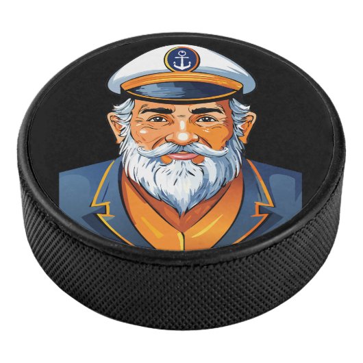 De kapitein van het schip hockey puck (3/4)