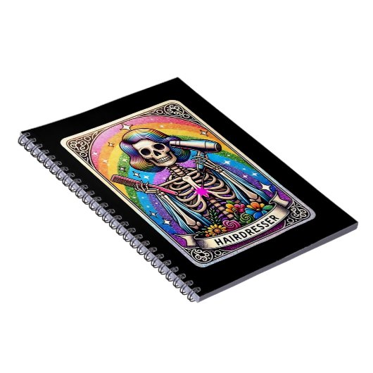 De kapper Tarot Kaart Notitieboek (Rechterzijde)