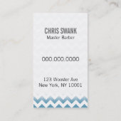 De Kapper van de Scharen van de Visitekaartje (Achterkant)