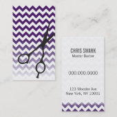 De Kapper van de Scharen van de Visitekaartje (Voorkant / Achterkant)