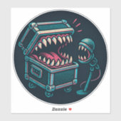 De Karaoke Mimic Sticker (Vel)