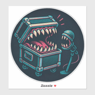 De Karaoke Mimic Sticker