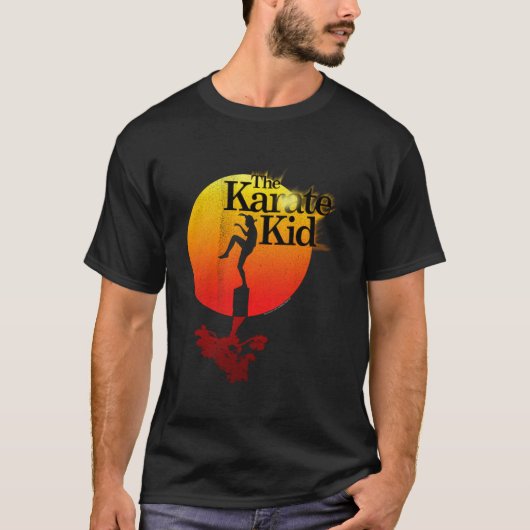 De Karate Kind Zongradiënt T-shirt (Voorkant)