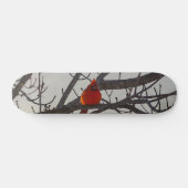 De Kardinaal In De Ochtend Skateboard (Horizontaal)