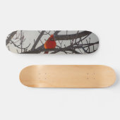 De Kardinaal In De Ochtend Skateboard (Horizontaal)