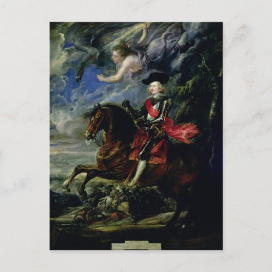 De kardinaal Infante Ferdinand Briefkaart (Voorkant)