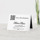 De kardinaal op de Boom van de Pijnboom past om Kaart (Achterkant)