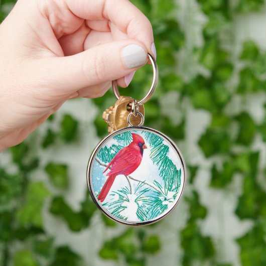 De kardinaal - sleutelhanger (Hand)