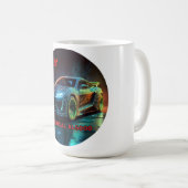 De kardinaal XL5000 Elite sportwagen Koffiemok (Voorkant rechts)