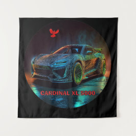 De kardinaal XL5000 Elite sportwagen Wandkleed