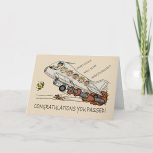 De Karikatuur van de Cartoon van gelukwensen van Kaart