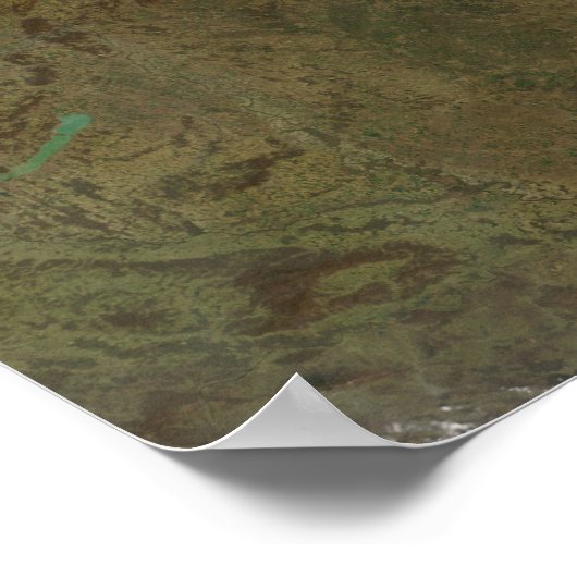 De Karpatische bergen Poster (Hoek)