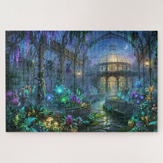 De Kas van de Fluisterende Wijnranken Legpuzzel (Horizontaal)