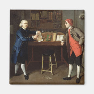 De kast-Makers (olie op doek) Magneet