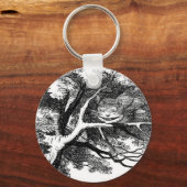 De kastanjekat sleutelhanger (Voorkant)