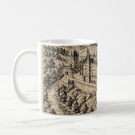 De Kasteel Kroon Mok (Links)