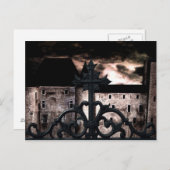 De kasteelpostkaart briefkaart (Voorkant / Achterkant)