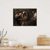 De kasten - Valentin de Boulogne Fine Art Poster (Keuken)