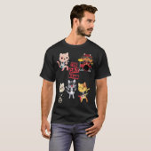 De Kat Band T-shirt (Voorkant volledig)