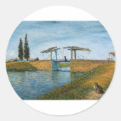 De kat bij de Langlois-brug sticker (Voorkant)