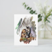 DE KAT BRIEFKAART (Staand voorkant)