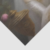 De kat bruid olieverf, tissuepapier (Detail)