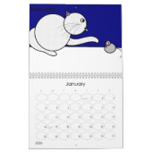 De kat Calender Kalender (Jan 2026)