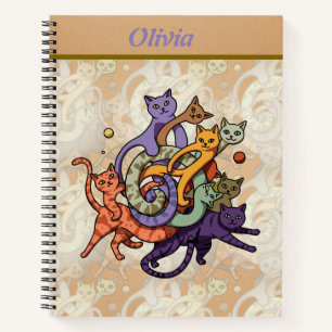 De kat constellatie notitieboek