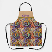 De kat constellatie schort (Voorkant)