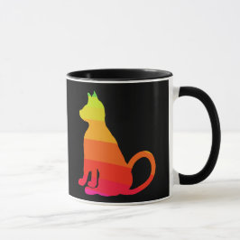 De Kat CricketDiane van de Pret van de Regenboog Mok