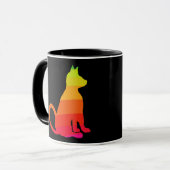 De Kat CricketDiane van de Pret van de Regenboog Mok (Voorkant links)