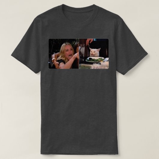 De kat dempen t-shirt (Design voorkant)